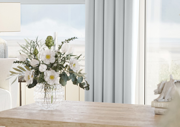 Menton, Signal Grey - Made to Measure Curtains - Image 5